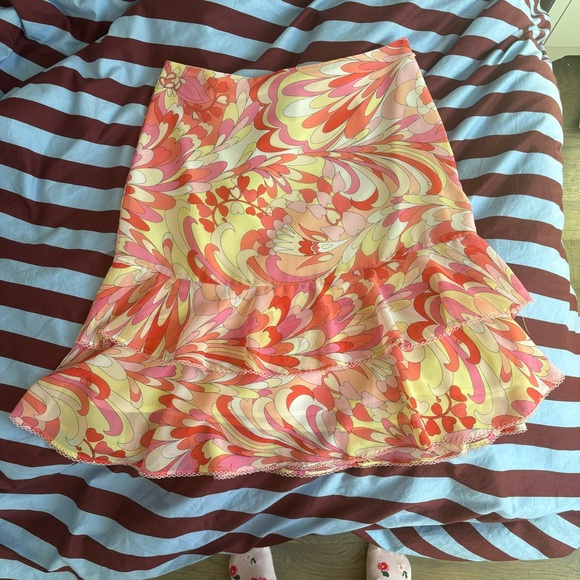 New York Company Midi Skirt size 6 sweetheart - Picture 4 of 8